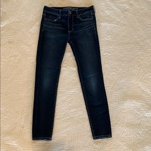 American Eagle Jeggings Size 8 Dark Wash